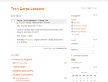 Tablet Screenshot of lessons.techcorps.org